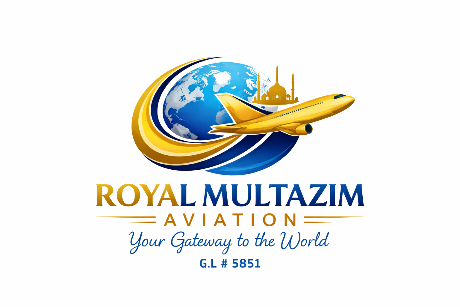 Royal Multazim Aviation Logo
